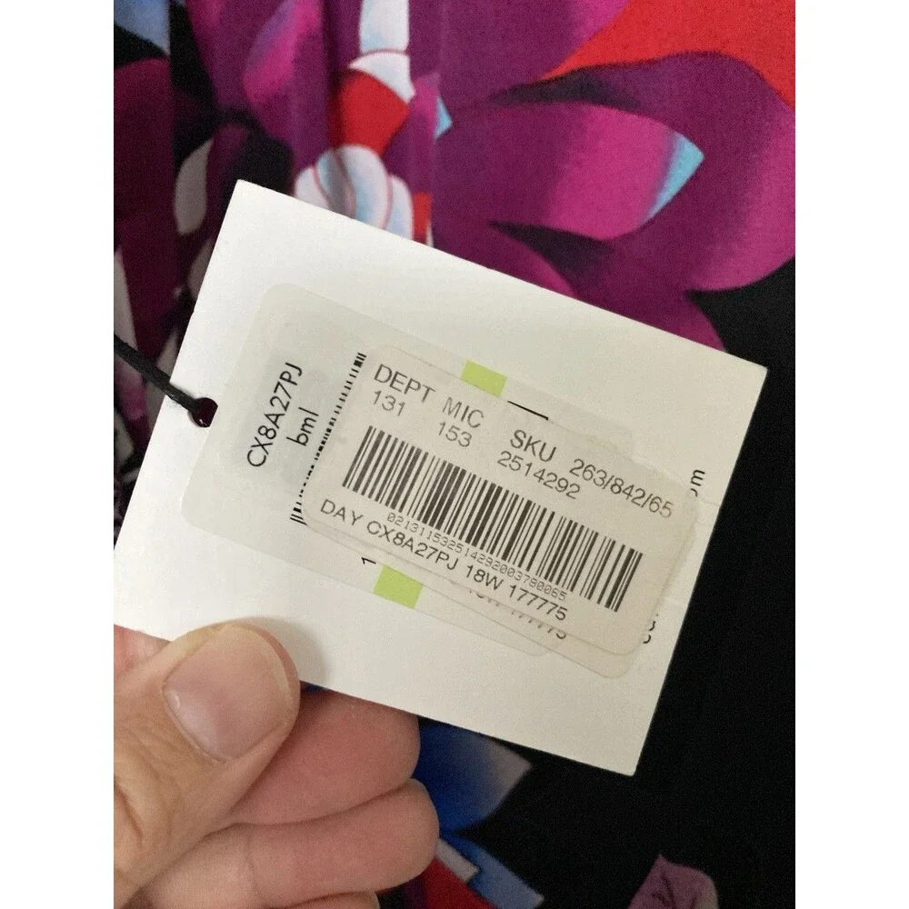 Calvin Klein faux wrap